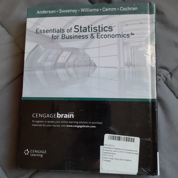 MindTap Course List Ser. Essentials of Statistics for Business and Economics - Picture 2 of 7